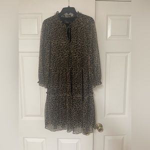 Flirty, Leopard Print Dress